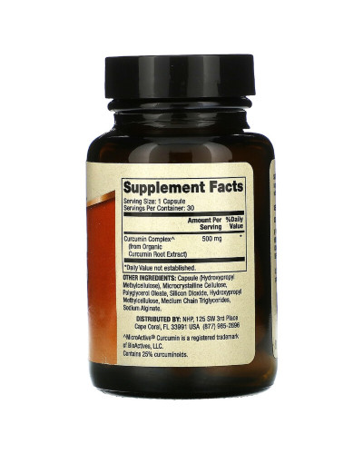 Куркумін, Curcumin Advanced, Dr. Mercola, 30 капсул
