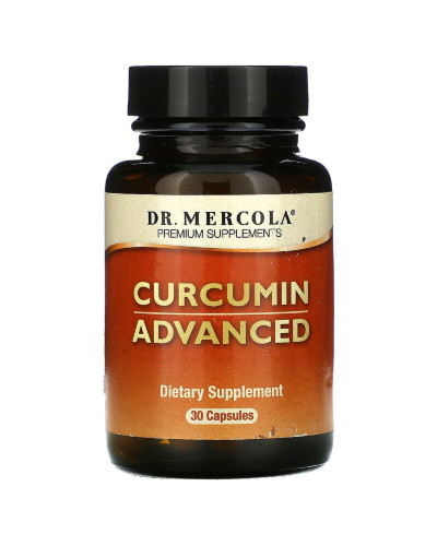 Куркумін, Curcumin Advanced, Dr. Mercola, 30 капсул