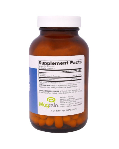 Магний L-Треонат, Magnesium L-Threonate, Dr. Mercola, 90 капсул Магний L-Треонат, Magnesium L-Threonate, Dr. Mercola, 90 капсул