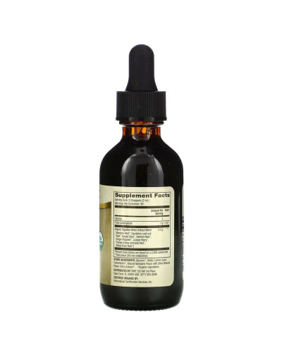 Екстракт гірких трав, Organic Digestive Bitters with Natural Flavors, Dr. Mercola, 60 мл (2 рідких унції)