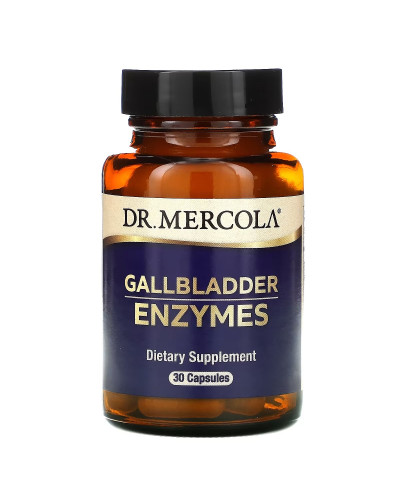 Ферменти жовчного міхура, Gallbladder Enzymes, Dr. Mercola, 30 капсул