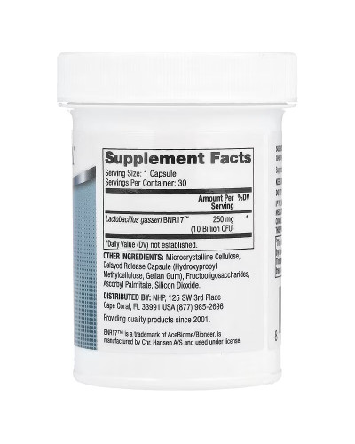 Пробиотик, 250 мг (10 млрд КОЕ), Biothin Probiotic, Lactobacillus Gasseri, Dr. Mercola, 30 капсул