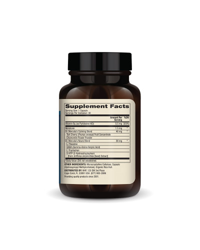 Підтримка сну з Мелатоніном, 1,5 мг, Sleep Support, Dr. Mercola, 30 капсул
