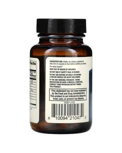 Підтримка сну з Мелатоніном, 1,5 мг, Sleep Support, Dr. Mercola, 30 капсул