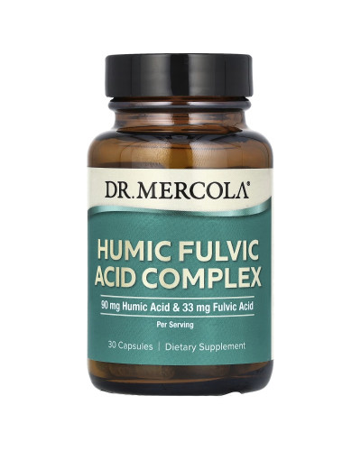 Комплекс гумінових фульвокислот, Humic Fulvic Acid Complex, Dr. Mercola, 30 капсул