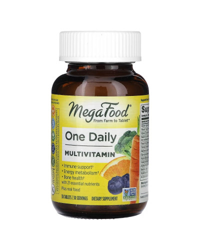 Мультивітаміни One Daily, MegaFood, 30 таблеток
