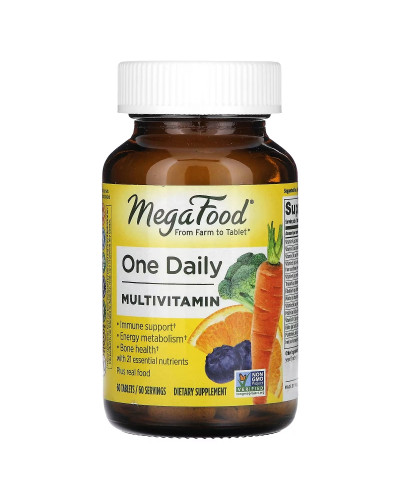 Мультивітаміни One Daily, MegaFood, 60 таблеток
