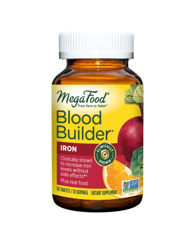 Строитель крови, Blood Builder, MegaFood, 30 таблеток
