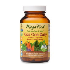 УЦЕНКА Детские ежедневные витамины Kids One Daily, MegaFood, 60 таблеток (трещина на крышке)