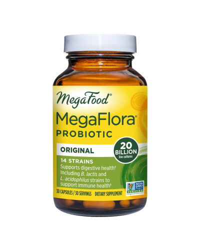Пробіотик MegaFlora, MegaFood, 30 капсул
