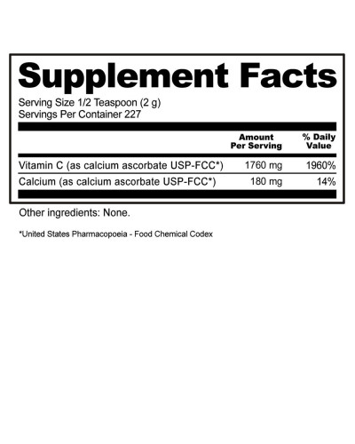 Аскорбат кальция, Immunity, Calcium Ascorbate, NutriBiotic, 454 гр