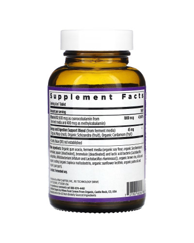 Вітамін B12 Ферментований, 1 мг, Fermented Vitamin В12, New Chapter, 30 таблеток Вітамін B12 Ферментований, 1 мг, Fermented Vitamin В12, New Chapter, 30 таблеток