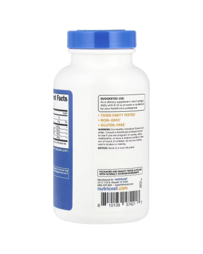Омега-3, Omega-3, Nutricost, 90 гелевих капсул