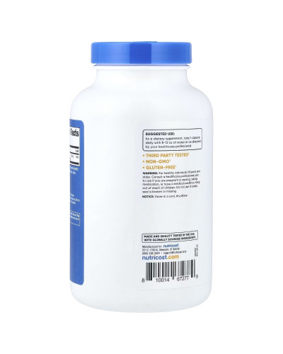 Магнієвий комплекс, 500 мг, Magnesium Complex, Nutricost, 240 капсул