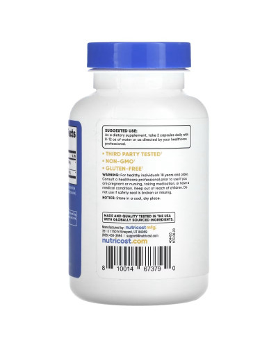 Красный дрожжевой рис с коэнзимом Q10, Red Yeast Rice With CoQ10, Nutricost, 120 капсул