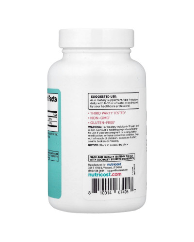 Мио и D-хиро инозитол для женщин, Women, Myo & D-Chiro Inositol, Nutricost, 120 капсул