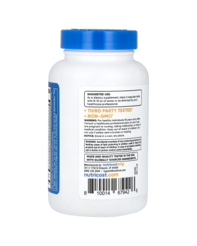Мультивитамины с пробиотиками, Multivitamin, Probiotics + 22 витамина и минералы, Nutricost, 120 капсул
