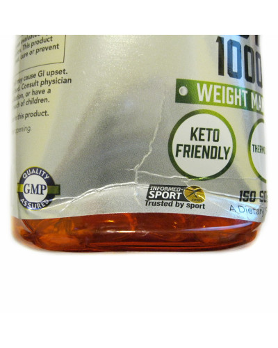 УЦІНКА Олія МСТ, MCT Oil, Now Foods, 1000 мг, 150 желатинових капсул (вм'ятина)