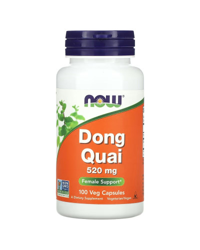 Дудник (Дягіль), 520 мг, Dong Quai, Now Foods, 100 вегетаріанських капсул