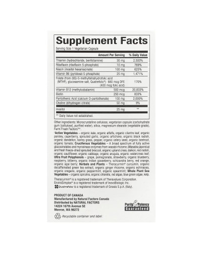 Активний комплекс вітамінів B, BioCoenzymated, Active B Complex, Natural Factors, 60 вегетаріанських капсул Активний комплекс вітамінів B, BioCoenzymated, Active B Complex, Natural Factors, 60 вегетаріанських капсул