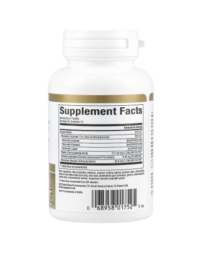 Ферменти подвійної концентрації, Zymactive, Double Strength, Natural Factors, 30 таблеток