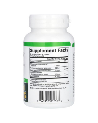 Здоровье желудка и кишечника, Gastro-Assist with Mastic Gum, Saccharomyces Boulardii & Zinc L-Carnosine
