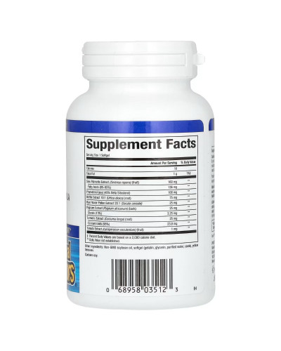 Здоров'я простати, рослинна формула, Prostate Health, Natural Factors, 60 капсул Здоров'я простати, рослинна формула, Prostate Health, Natural Factors, 60 капсул