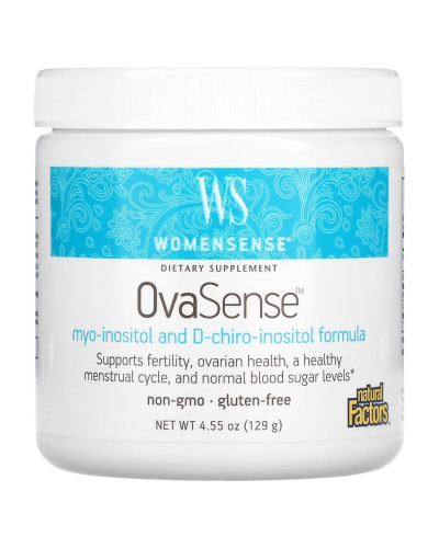 Підтримка жіночого здоров'я, Womensense, PCOSense, Natural Factors, 129 гр