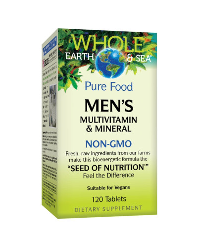 Мультивитаминный и минеральный комплекс для мужчин, Men's Multivitamin & Mineral, Natural Factors, 120 таблеток