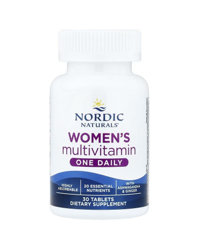 Мультивітаміни для жінок, Women's Multivitamin, One Daily, Nordic Naturals, 30 таблеток