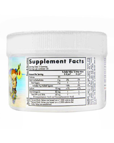 Омега-3, Вкус Мандарина, Nordic Naturals, Omega-3, 60 жевательных конфет