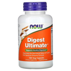 Пищеварительные ферменты, Digest Ultimate, Now Foods, 120 вегетарианских капсул