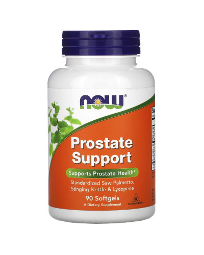 Підтримка простати, Prostate Support, Now Foods, 60 гелевих капсул