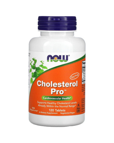 Комплекс для Зниження Холестерину, Cholesterol Pro, Now Foods, 120 таблеток