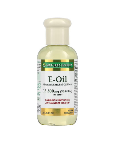 Жидкий Витамин E, 30000 МЕ, Vitamin E-Oil, Nature's Bounty, 74 мл
