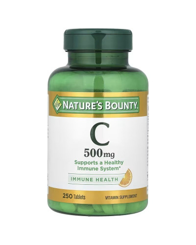 Вітамін C, 500 мг, Vitamin C, Nature's Bounty, 250 таблеток