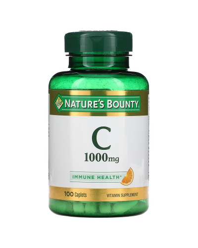 Витамин C, 1000 мг, Vitamin C, Nature's Bounty, 100 каплет