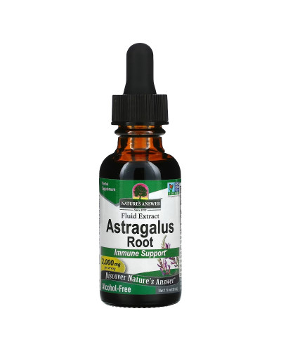 Экстракт астрагала без спирта, 2000 мг, Astragalus Root, Nature's Answer, 30 мл