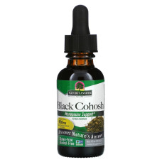 Клопогон, 950 мг, без спирта, Black Cohosh, Alcohol-Free, Nature's Answer, 30 мл
