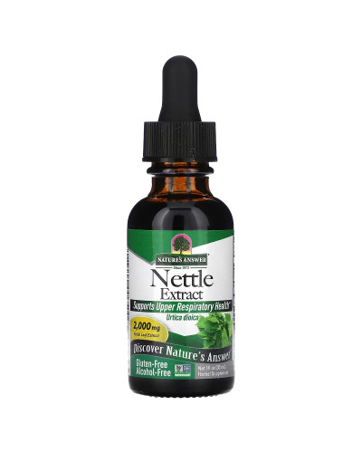 Крапива, экстракт в каплях, 2000 мг, Nettle Extract, Nature's Answer, 30 мл