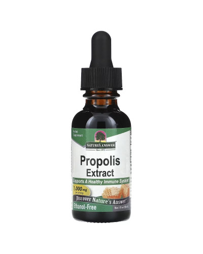 Экстракт прополиса без спирта, 1000 мг, Propolis Extract, Nature's Answer, 30 мл