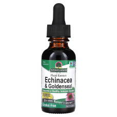 Эхинацея и Желтокорень (Гидрасстис), без спирта, Echinacea & Goldenseal, Alcohol-Free, Nature's Answer, 30 мл