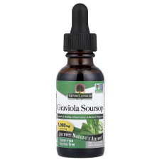Гравиола саусеп, 1000 мг, Graviola Soursop, Nature's Answer, 30 мл