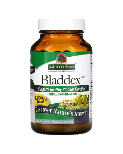 Здоровье мочевого пузыря, 1000 мг, Bladdex, Nature's Answer, 90 вегетарианских капсул