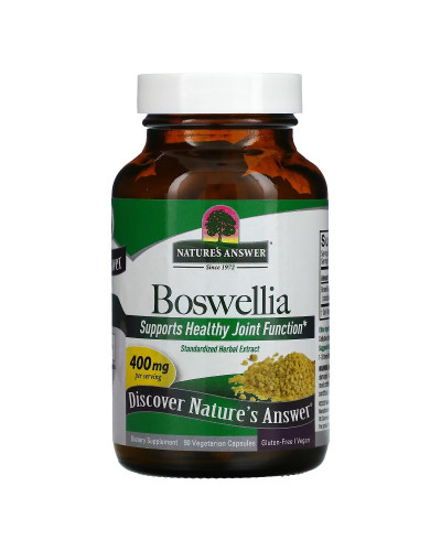 Босвеллия, 400 мг, Boswellia, Nature's Answer, 90 вегетарианских капсул Босвеллия, 400 мг, Boswellia, Nature's Answer, 90 вегетарианских капсул