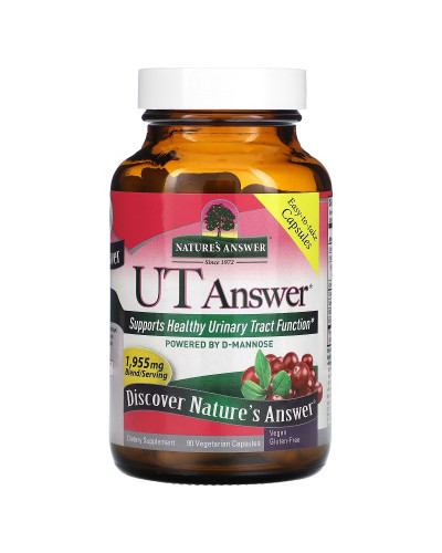 Здоров'я сечовивідних шляхів, UT Answer, Nature's Answer, 90 вегетаріанських капсул