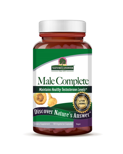 Чоловіче здоров'я, Male Complete, Nature's Answer, 120 вегетаріанських капсул