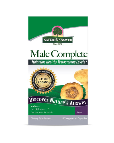 Чоловіче здоров'я, Male Complete, Nature's Answer, 120 вегетаріанських капсул