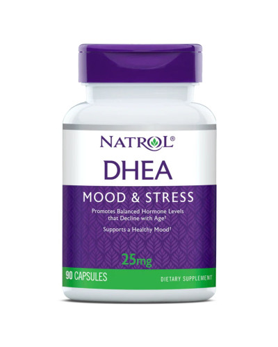 Дегідроепіандростерон, 25 мг, DHEA, Natrol, 90 капсул