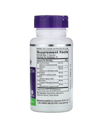 Расторопша, Milk Thistle, Natrol, 60 капсул
